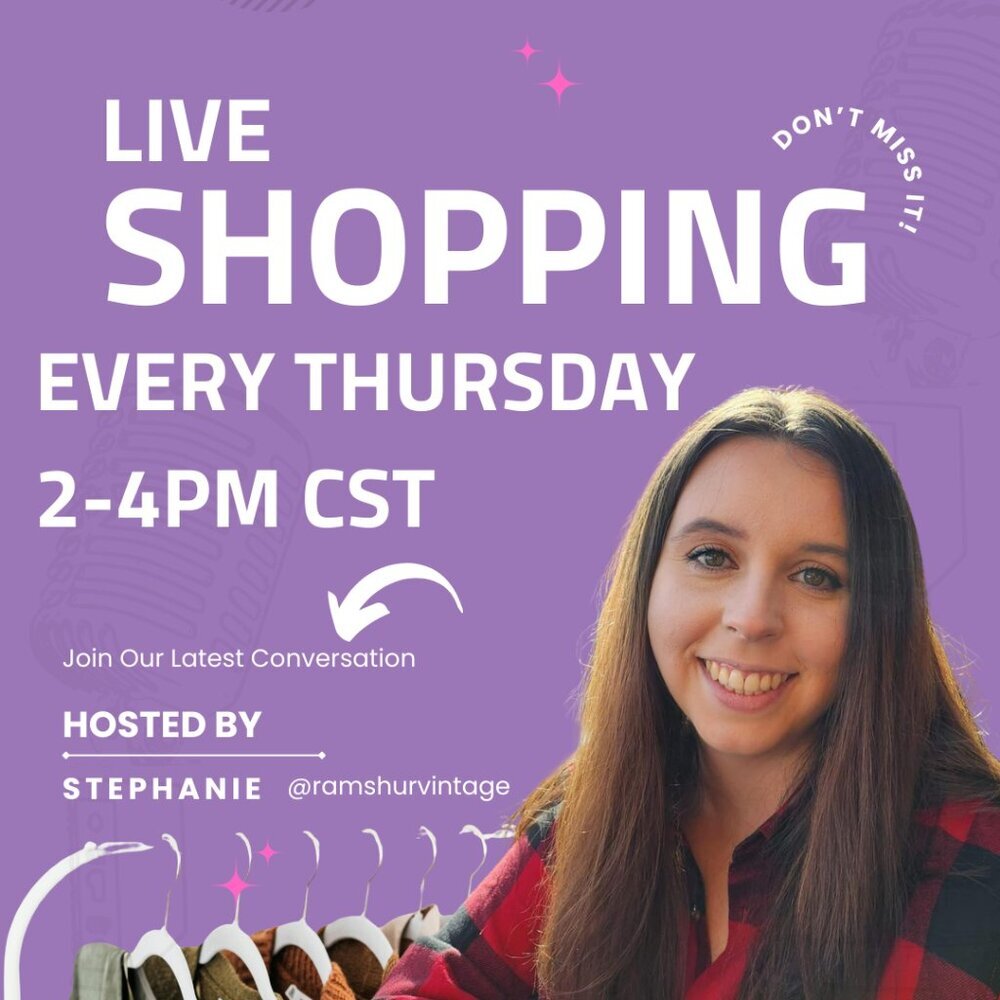 STEPHANIE IS LIVE 💗 LIKE THIS LISTING TO BE NOTIFIED 💗